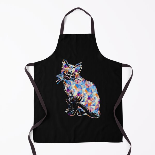 Item preview, Cool And Awesome Siamese Cat Geometric designed and sold by UnknownArtistt.