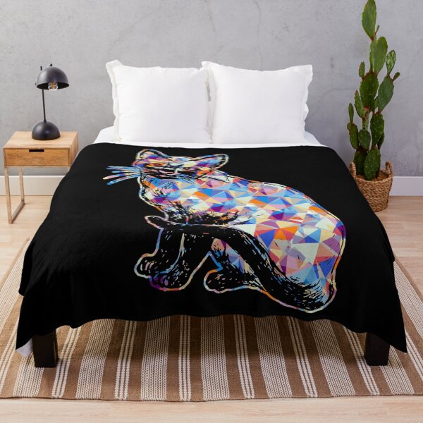 Item preview, Cool And Awesome Siamese Cat Geometric designed and sold by UnknownArtistt.