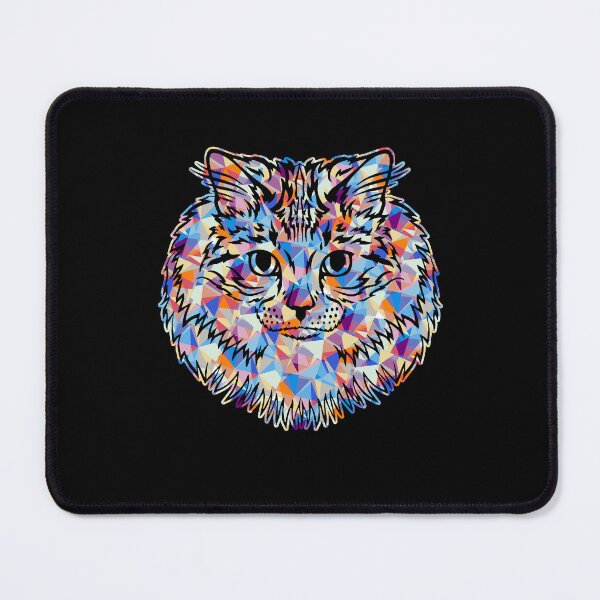 Item preview, Cool And Awesome Siberian Cat Geometric designed and sold by UnknownArtistt.