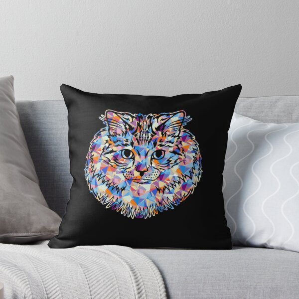 Item preview, Cool And Awesome Siberian Cat Geometric designed and sold by UnknownArtistt.