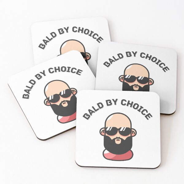 Item preview, Bald by choice designed and sold by MudPuppet.