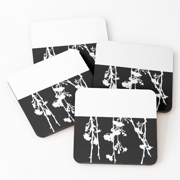 Item preview, Weeping Cherry Tree Branch, White and Black Color designed and sold by Kelly Weaver.