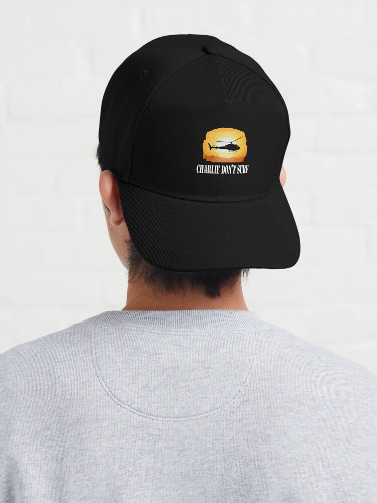 Apocalypse Now Quote - Charlie Don_t Surf Cap for Sale by AlemaArt44