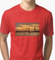 Camiseta de tejido mixto Sailing to Liberty