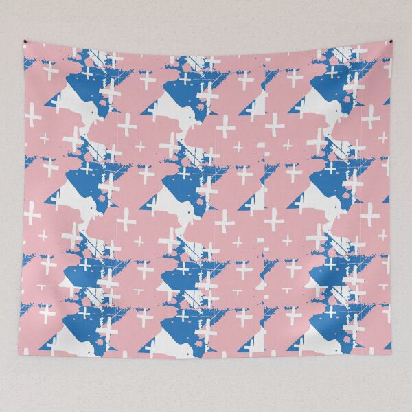 Item preview, Floating Crosses Pattern designed and sold by noiramcreates.