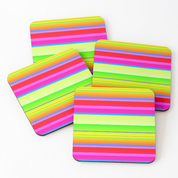 Item preview, Vibrant colors striped | vibrant colour striped designed and sold by lausn.