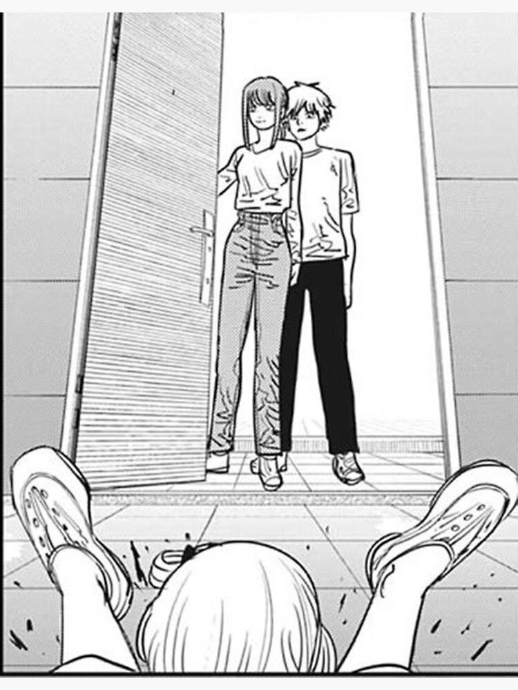 What Is Behind The Door In Denji's Dream "Close The Door After Killing Power Denji & Makima" Poster for Sale by
