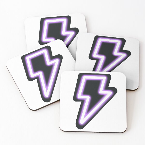 Item preview, Neon Purple Lightning Bolt  designed and sold by CalliesArt.