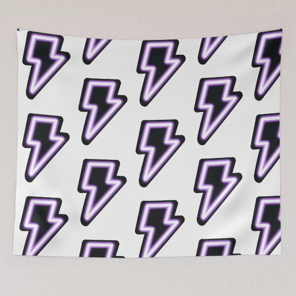 Item preview, Neon Purple Lightning Bolt  designed and sold by CalliesArt.