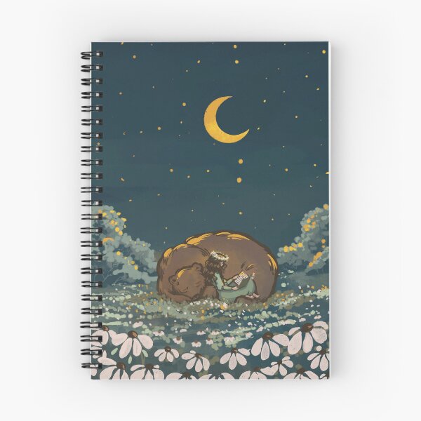 Item preview, A Book in the Night designed and sold by ShyIguana.