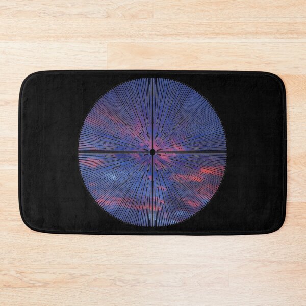 Item preview, Dark Red Blue Sky Center Point designed and sold by createVisions.