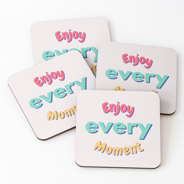 Item preview, Enjoy Every Moment(Inspirational Quote) designed and sold by Jalib.