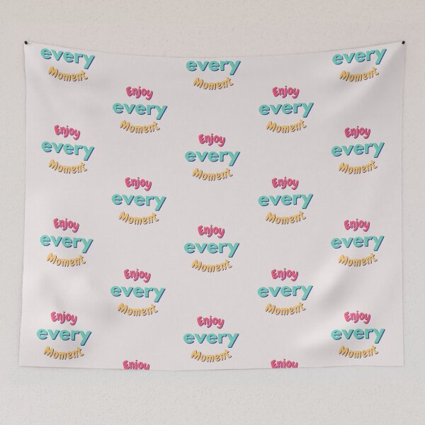 Item preview, Enjoy Every Moment(Inspirational Quote) designed and sold by Jalib.