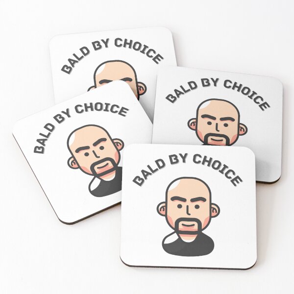 Item preview, Bald by choice designed and sold by MudPuppet.