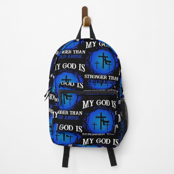 Item preview, God Child Abuse Prevention Month Religion Blue Ribbon April designed and sold by AmberCald87981.