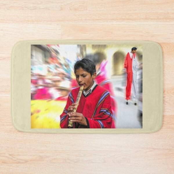 Item preview, Ecuadorian street musician designed and sold by indiafrankk.