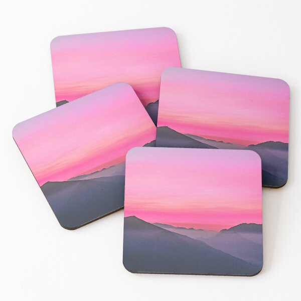 Item preview,  Pink Sunset Sky at Mountain  designed and sold by Tamas Das.
