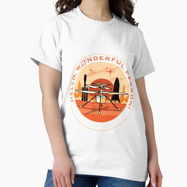 Item preview, Wonderful Person on Mars designed and sold by Anton Petrov.