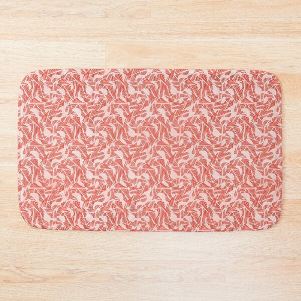 Item preview, Geometric Stripes Soft Red designed and sold by noiramcreates.