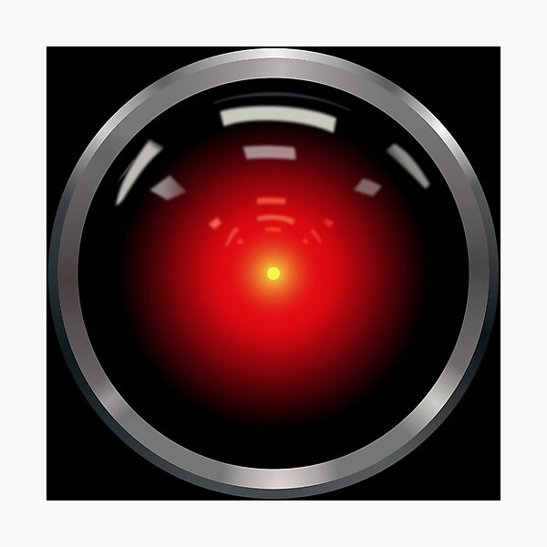 Hal 9000 Wall Art | Redbubble