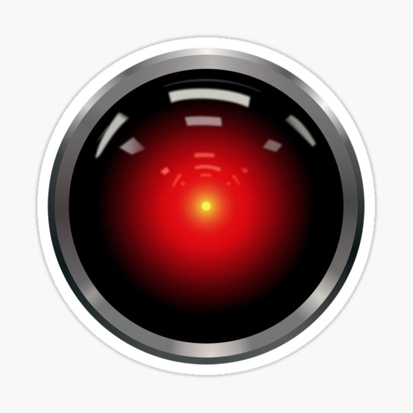 Hal 9000 Sticker