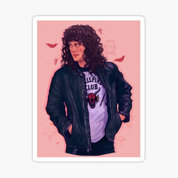 white guy 1985 (but actually 1986) Sticker