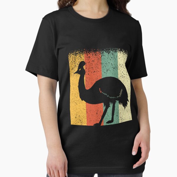 Item preview, Cool Vintage Retro Cassowary Silhouette for Bird Lovers designed and sold by eternallygifted.