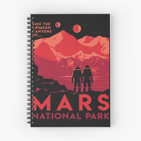 Item preview, Hike the crimson canyons of mars national park designed and sold by DANNIEGOLDEN.