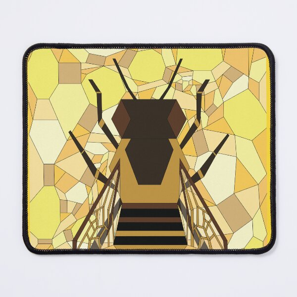 Item preview, Geometric Honey Bee designed and sold by Caseymakesart.