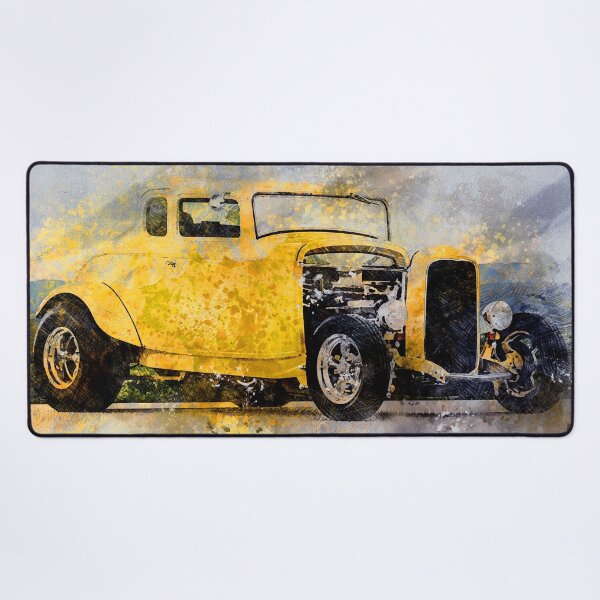 Item preview, Classic Car Watercolor and Pencil Sketch designed and sold by Steven Jodoin.