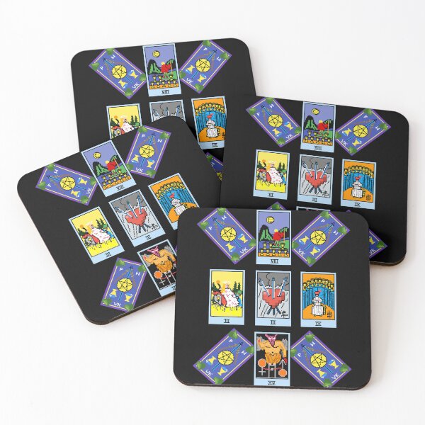 Item preview, Pixel Waite Tarot - Celtic Cross Spread 11 Design for T-shirts and accessories designed and sold by Pixel Waite.