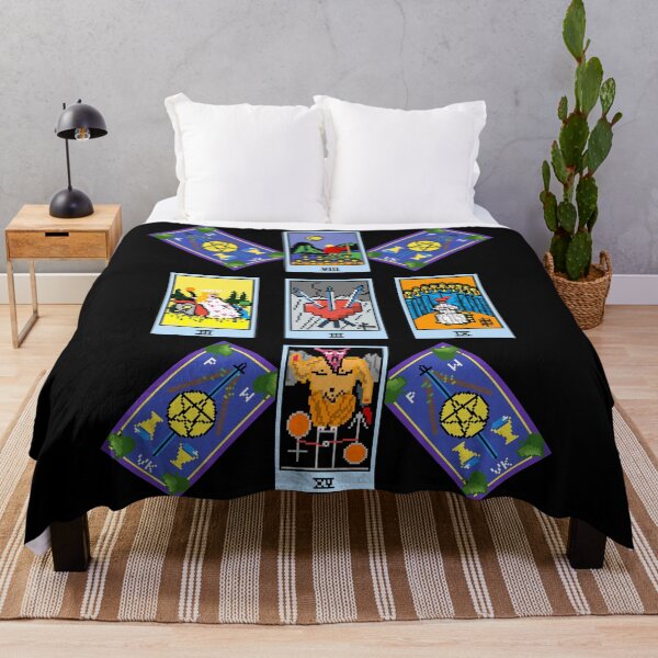 Item preview, Pixel Waite Tarot - Celtic Cross Spread 11 Design for T-shirts and accessories designed and sold by Pixel Waite.