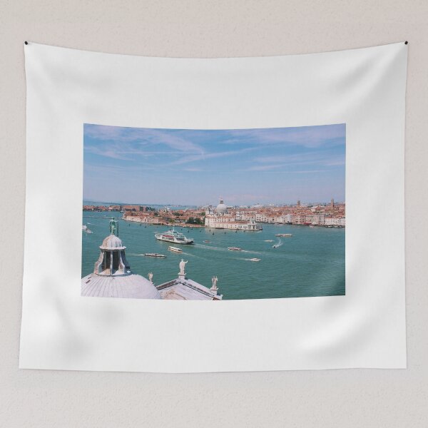 Item preview, View of Venice’s Punta della Dogana and Grand Canal designed and sold by lizzmarino.