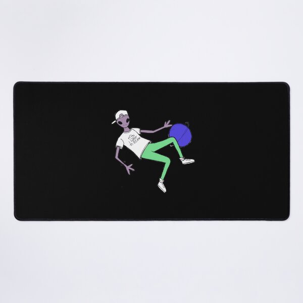 Item preview, Intersteller Basketball Alien Sticker designed and sold by srobinnx.