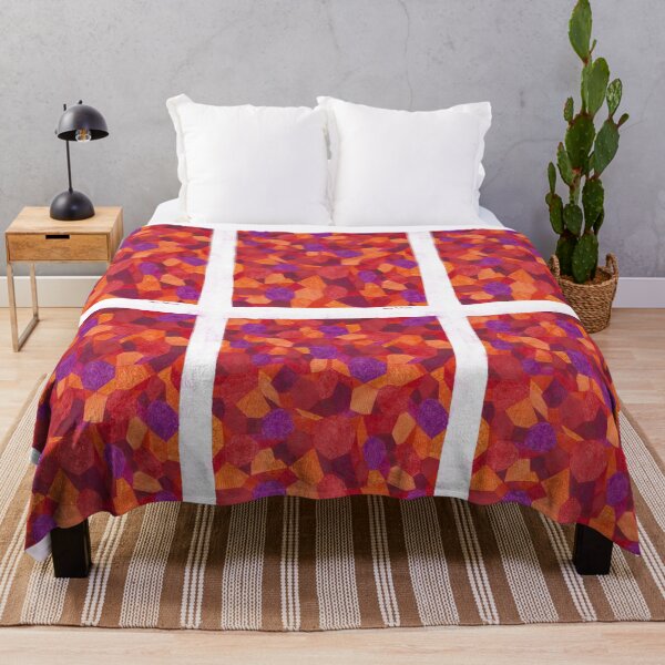 Item preview, Geometric Abstract: Warm Tertiary Colors designed and sold by Caseymakesart.