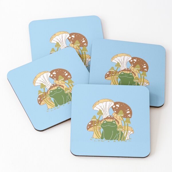 Item preview, frogs mushrooms designed and sold by DerSenat.