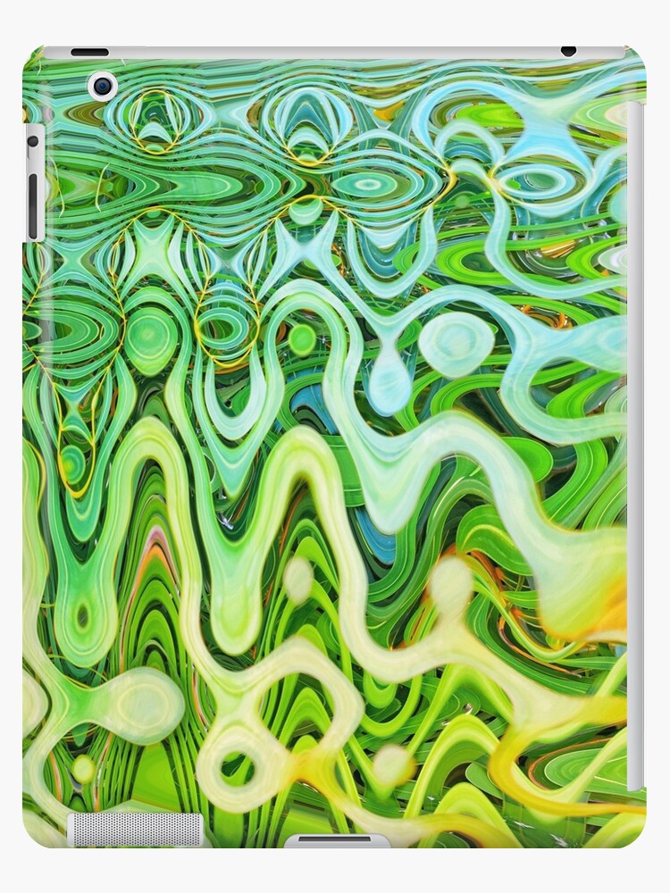 Green Vibes/ Aesthetic | iPad Case & Skin