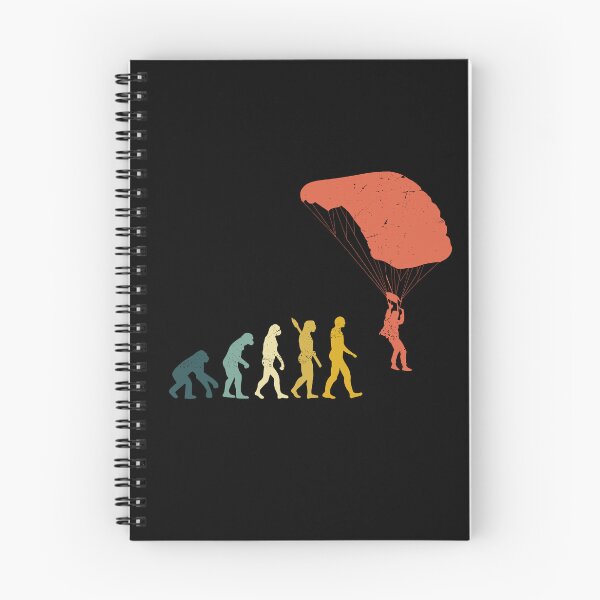 Item preview, Sky Diving Parachuting Funny Evolution of Man designed and sold by rafaeltto.