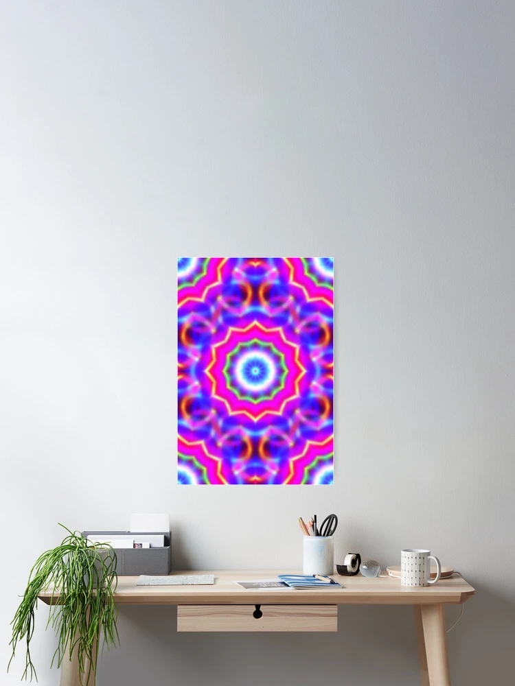 Thumbnail 2 of 3, Poster, Fun Colorful Pattern - I designed and sold by DesignBy79.