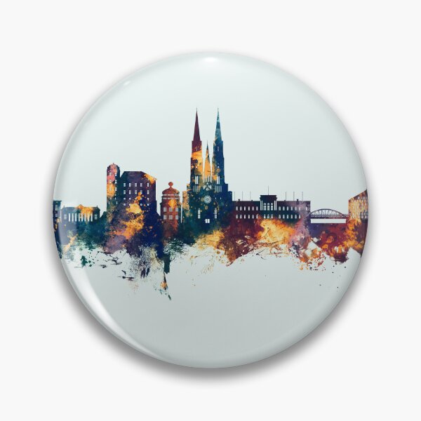 Item preview, Uppsala Sweden Skyline designed and sold by ArtPrints.