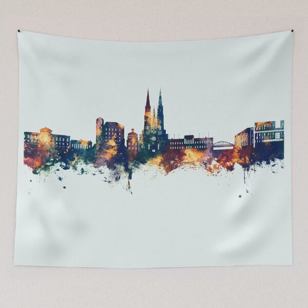 Item preview, Uppsala Sweden Skyline designed and sold by ArtPrints.