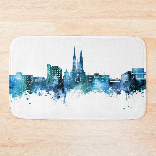 Item preview, Uppsala Sweden Skyline designed and sold by ArtPrints.