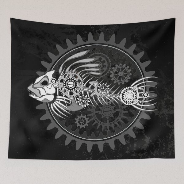 Item preview, White Fish Skeleton designed and sold by Blackmoon9.