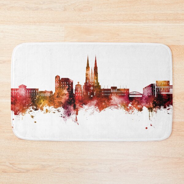 Item preview, Uppsala Sweden Skyline designed and sold by ArtPrints.