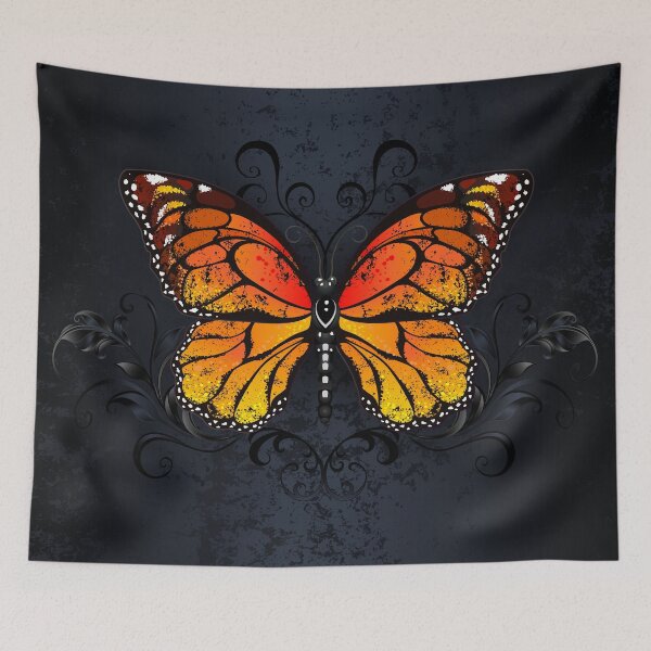 Item preview, Monarch Butterfly on Gothic Background designed and sold by Blackmoon9.