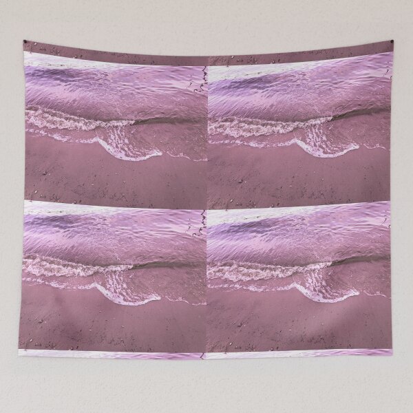 Aperçu de l'œuvre Vagues violettes esthétiques créée et vendue par arfff.