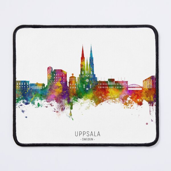 Item preview, Uppsala Sweden Skyline designed and sold by ArtPrints.