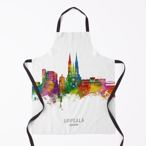 Item preview, Uppsala Sweden Skyline designed and sold by ArtPrints.