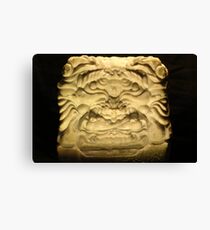 Smoke Boxer Canvas Print