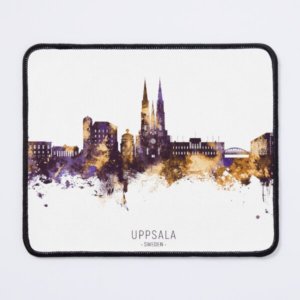 Item preview, Uppsala Sweden Skyline designed and sold by ArtPrints.